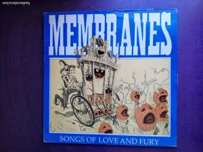 Discos de vinil: The Membranes – Songs Of Love And Fury - LP IN TAPE 1986 - INDIE ROCK 80'S -